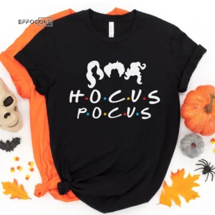 Hocus Pocus Friends Halloween Shirt, Trick or Treat t-shirt, Funny Halloween Shirt, Friends Halloween Shirt