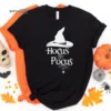 Hocus Pocus Witch Web Tee Shirt, Halloween Shirt, Trick or Treat t-shirt, Funny Halloween Shirt, Gay Halloween Shirt