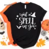 I put a spell on you Batty Witch Halloween Shirt, Trick or Treat t-shirt, Funny Halloween Shirt, Sanderson Sisters Halloween Shirt