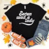 Satan Was a Lady, Halloween Shirt, Trick or Treat t-shirt, Funny Halloween Shirt, Sexy Halloween T shirt