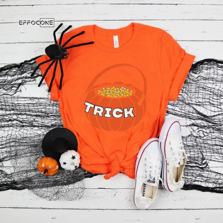 TREAT, Halloween Shirt, Trick or Treat t-shirt, Funny Halloween Shirt, Gay Halloween Shirt