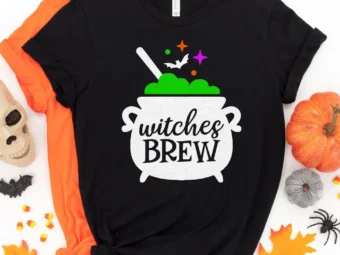 Witches Brew Halloween Tee, Halloween Shirt, Trick or Treat t-shirt, Funny Halloween Shirt, Gay Halloween Shirt