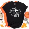 Yes, I can Drive a Stick Halloween Tee, Halloween Shirt, Trick or Treat t-shirt, Funny Halloween Shirt, Sanderson Sisters Shirt