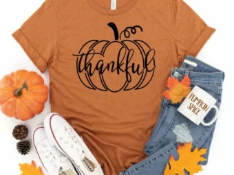 Thankful Thanksgiving Shirt, Thanksgiving t shirt womens, family thanksgiving shirts, funny Thanksgiving 2021 t-shirts long sleeve