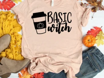 Basic Witch Shirt, Witch Shirt, Happy Halloween Shirt, Halloween Shirt, Halloween Tee, Fall Shirts, Broomstick Shirt