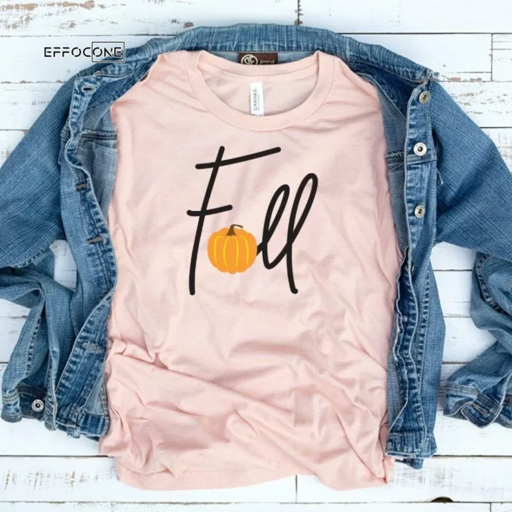 Fall Shirt, Pumpkin T-Shirt, Thanksgiving Shirt, Fall Tshirt, Fall Time Shirt, Cute Fall Shirts, Fall Weather Tee