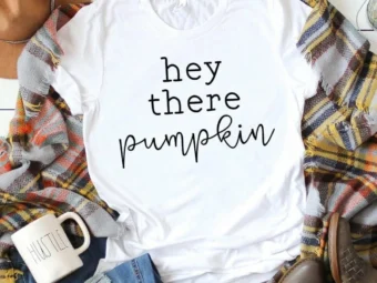 Hey There Pumpkin, Hello Fall, Fall Shirt, Pumpkin Tee, Autumn Shirt, Fall Tshirt, I Love Fall Shirt, Autumn Essentials Shirt, Fall Time