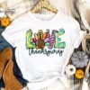 Love Thanksgiving Shirt, Fall Pumpkin T-Shirt, Thanksgiving Shirt, Fall Tshirt, Pumpkin Shirt, Thanksgiving Tee, Turkey Shirt