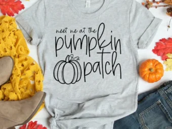 Meet Me At the Pumpkin Patch, Fall Shirt, Pumpkin Tee, Autumn Shirt, Fall Tshirt, I Love Fall Shirt