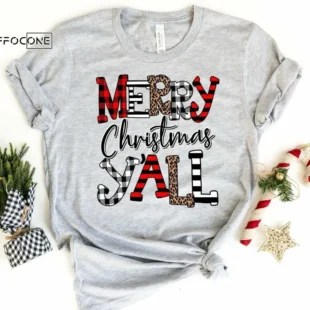 Merry Christmas Yall Shirt, Santa Shirt, Christmas T-Shirt, Christmas TShirt, Winter Tshirt, Winter Time Shirt, Christmas Gift