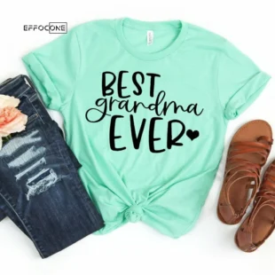 Best Grandma Ever Shirt Grandma Shirt Promoted to Grandma