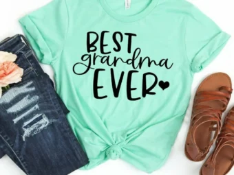 Best Grandma Ever Shirt Grandma Shirt Promoted to Grandma