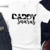 Daddy Saurus Shirt Funny Dad Shirt Dad Dinosaur Shirt