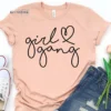 Girl Gang Shirt Sister Tee Shirt Adult Sister Shirts