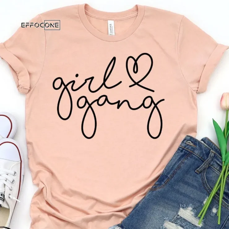 Girl Gang Shirt Sister Tee Shirt Adult Sister Shirts