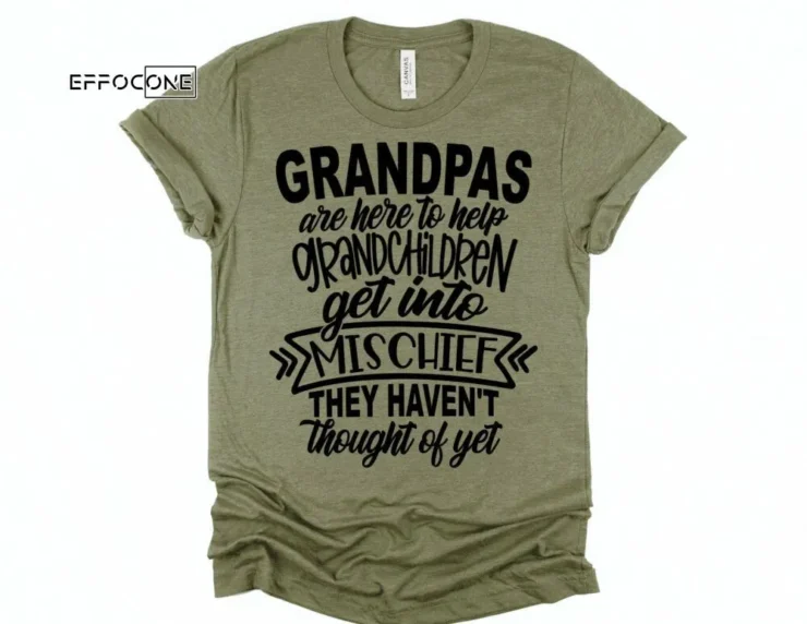 Grandpas are Here to Help Grandchildren Get into Mischief