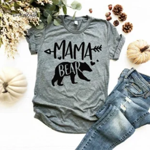 Mama Bear Shirt Mom Shirt Mommy Shirt Mom Tee Shirt