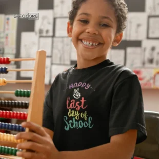 Happy Last Day of School - Funny End Of Year T-Shirt Teacher