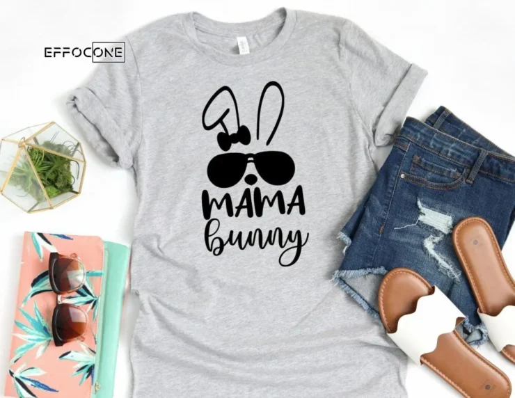 Mama Bunny Shirt Mama Easter Shirt Easter Shirt for Mom