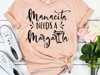 Mamacita Needs a Margarita Shirt Funny Mom Shirt Gift for