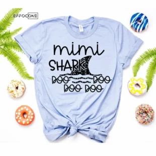 Mimi Shark Doo Doo Doo, Grandma Est Shirt, Grandma Bear