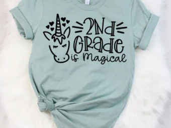 2nd Grade is Magical, Kindergarten Teacher Tee, Teacher