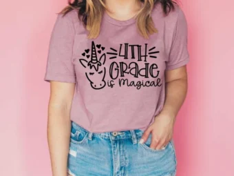 4th Grade is Magical, Kindergarten Teacher Tee, Teacher