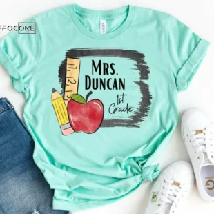 Custom Teacher Shirt, Kindergarten Teacher Tee, Teacher