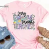 Every Bunny's Favorite Teacher Shirt Teacher Easter