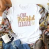 One Thankful Teacher, Kindergarten Teacher Tee, Teacher