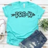 Pre-K Shirt, Preschool Teacher Tee, Teacher Shirt, Field