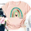 Rainbow Teacher Life Shirt, Kindergarten Teacher Tee