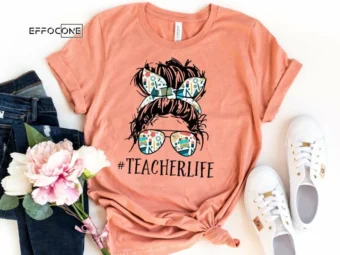 Teacher Life Lady Shirt, Kindergarten Teacher Tee