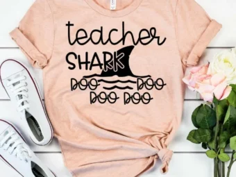 Teacher Shark Doo Doo Doo Doo, Kindergarten Teacher Tee