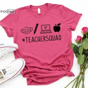 Teacher Squad Shirt, Kindergarten Teacher Tee, Teacher