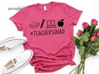 Teacher Squad Shirt, Kindergarten Teacher Tee, Teacher