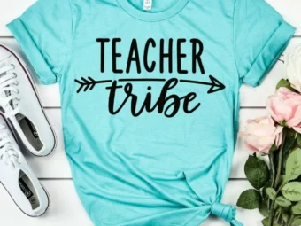 Teacher Tribe, Kindergarten Teacher Tee, Teacher Shirt