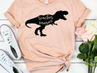 Teachersaurus, Teacher Saurus Shirt, Kindergarten Teacher