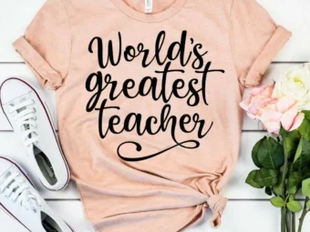 World's Greatest Teacher, Kindergarten Teacher Tee