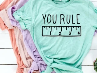 You Rule Shirt, Kindergarten Teacher Tee, Teacher Shirt