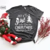 Just A Girl Who Loves Christmas Shirt Christmas Shirt Womens