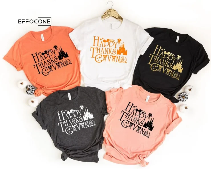 Happy Thanksgiving Shirt Disney Thanksgiving Vacation Shirt