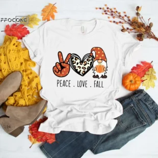 Peace Love Thanksgiving Shirt Family Thanksgiving Shirt