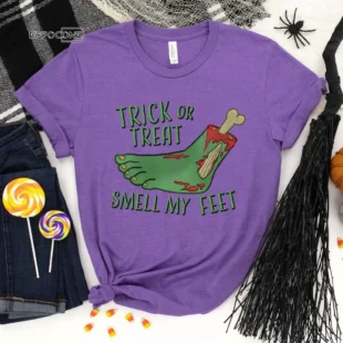 Trick or Treat Smell my Feet, Halloween Shirt, Trick or Treat t-shirt, Funny Halloween Shirt, Gay Halloween Shirt