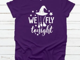 We Fly Tonight Halloween Tee Shirt, Halloween Shirt, Trick or Treat t-shirt, Funny Halloween Shirt, Gay Halloween Shirt