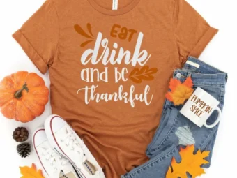 Eat Drink and Be Thankful Thanksgiving Shirt, Thanksgiving t shirt womens, family thanksgiving shirts, t-shirts long sleeve