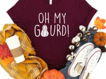 Oh my Gourd! Thanksgiving Shirt, Thanksgiving t shirt womens, family thanksgiving shirts, funny Thanksgiving 2021 t-shirts long sleeve