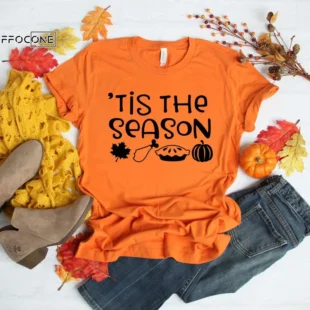 Tis The Season Thanksgiving Shirt Thanksgiving Family Shirt