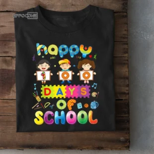 Happy 100 Days of School Shirt - 100th Day Of School Shirt