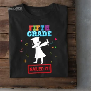 5th Grade Graduate Nails It Dabbing Class of 2021